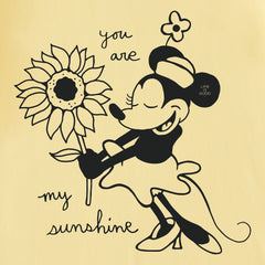 Kids Miss Steamboat Willie My Sunshine Short Sleeve Crusher Tee