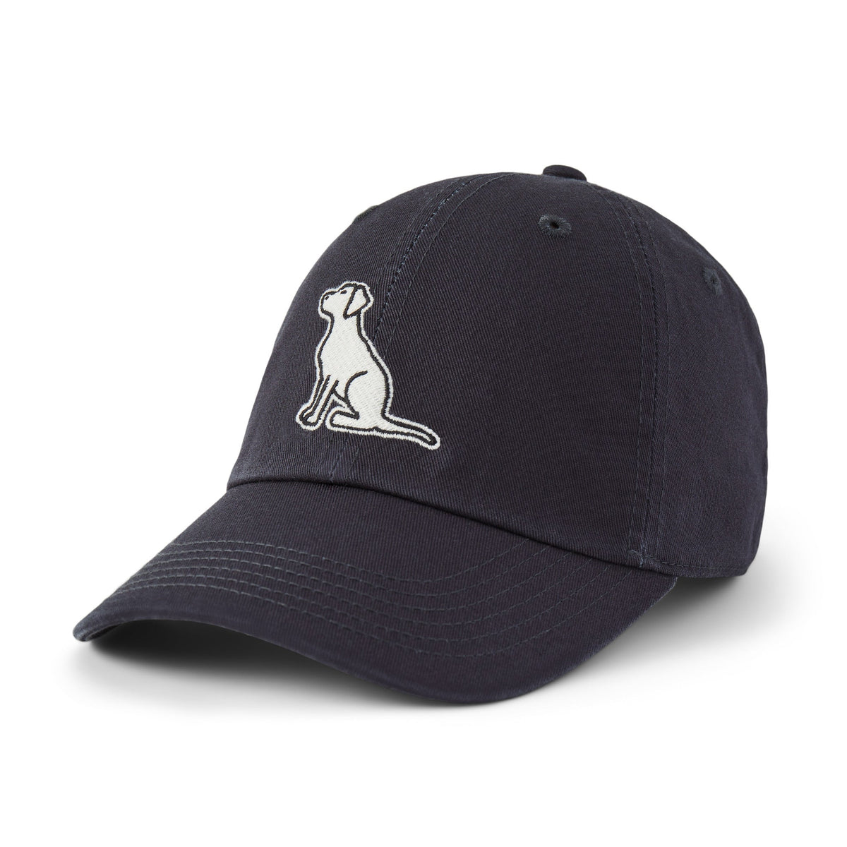 Adult Unisex Vintage Sitting Dog Chill Cap