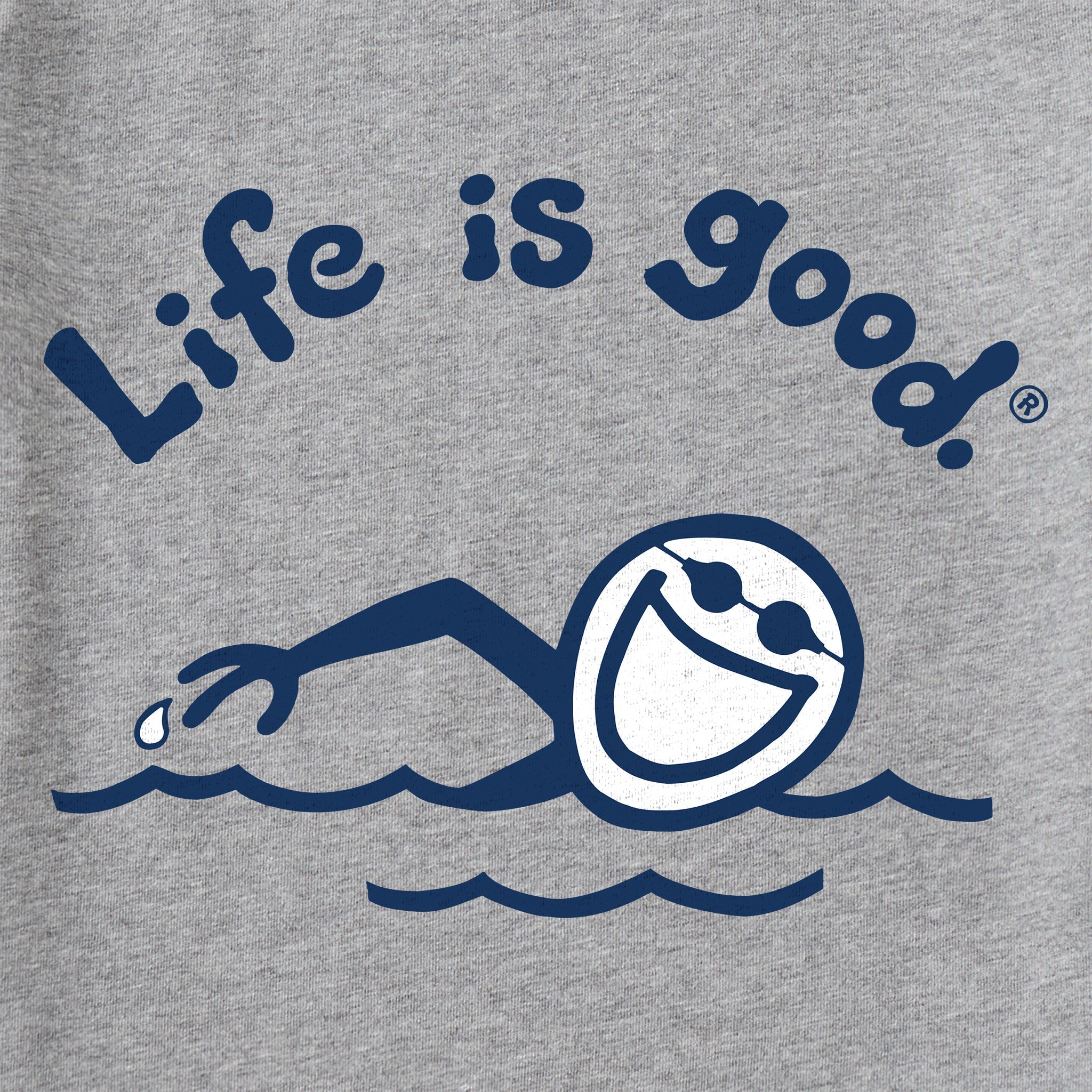 Men's Jake Swim Short Sleeve Crusher Tee