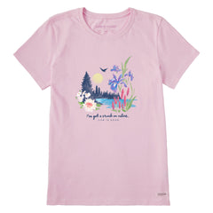 Women's Lakescape Crush on Nature Short Sleeve Tee