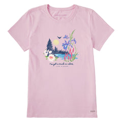 Women's Lakescape Crush on Nature Short Sleeve Tee