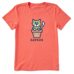 Women's Al Catcus Short Sleeve Crusher Tee