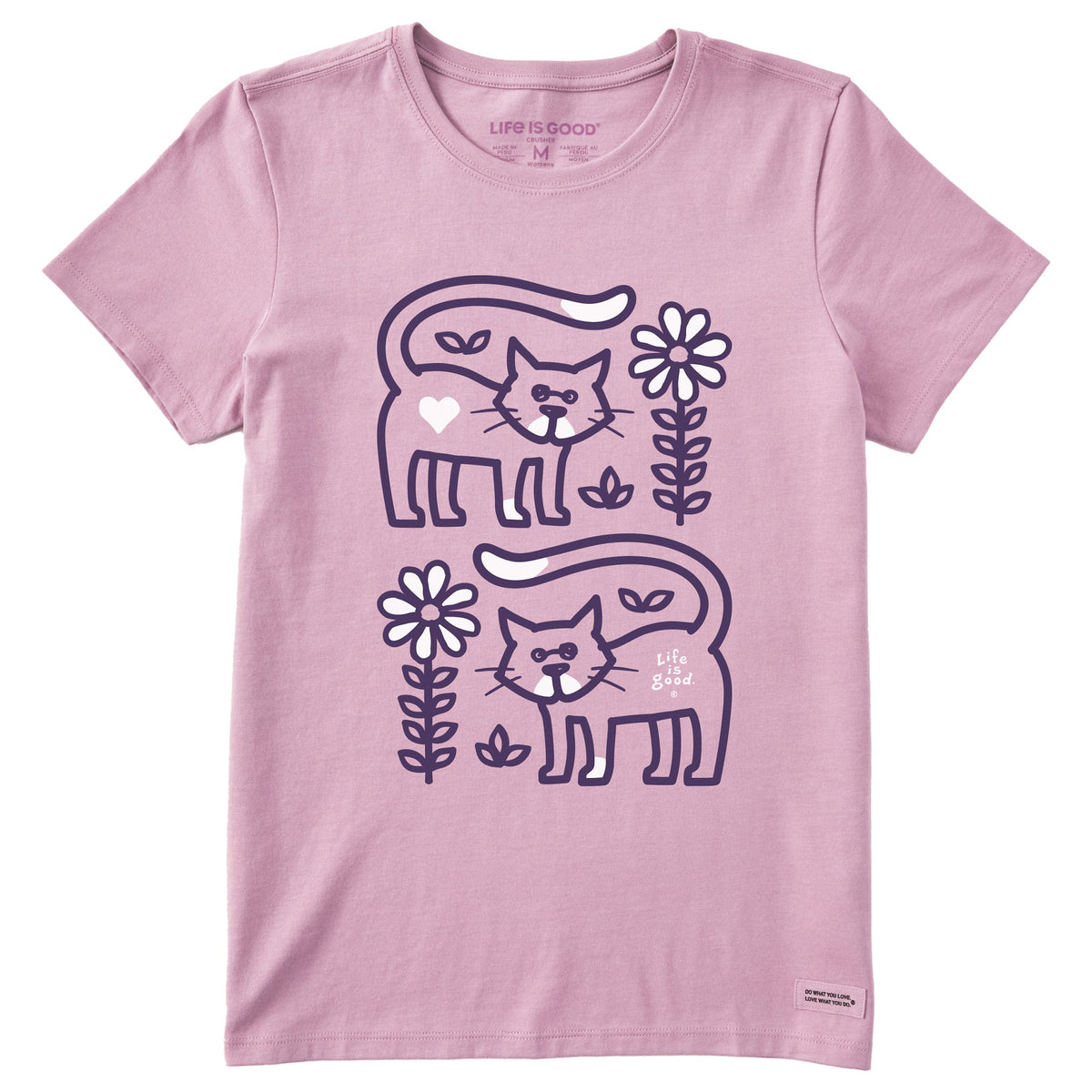Women's Al Daisy Short Sleeve Crusher Tee