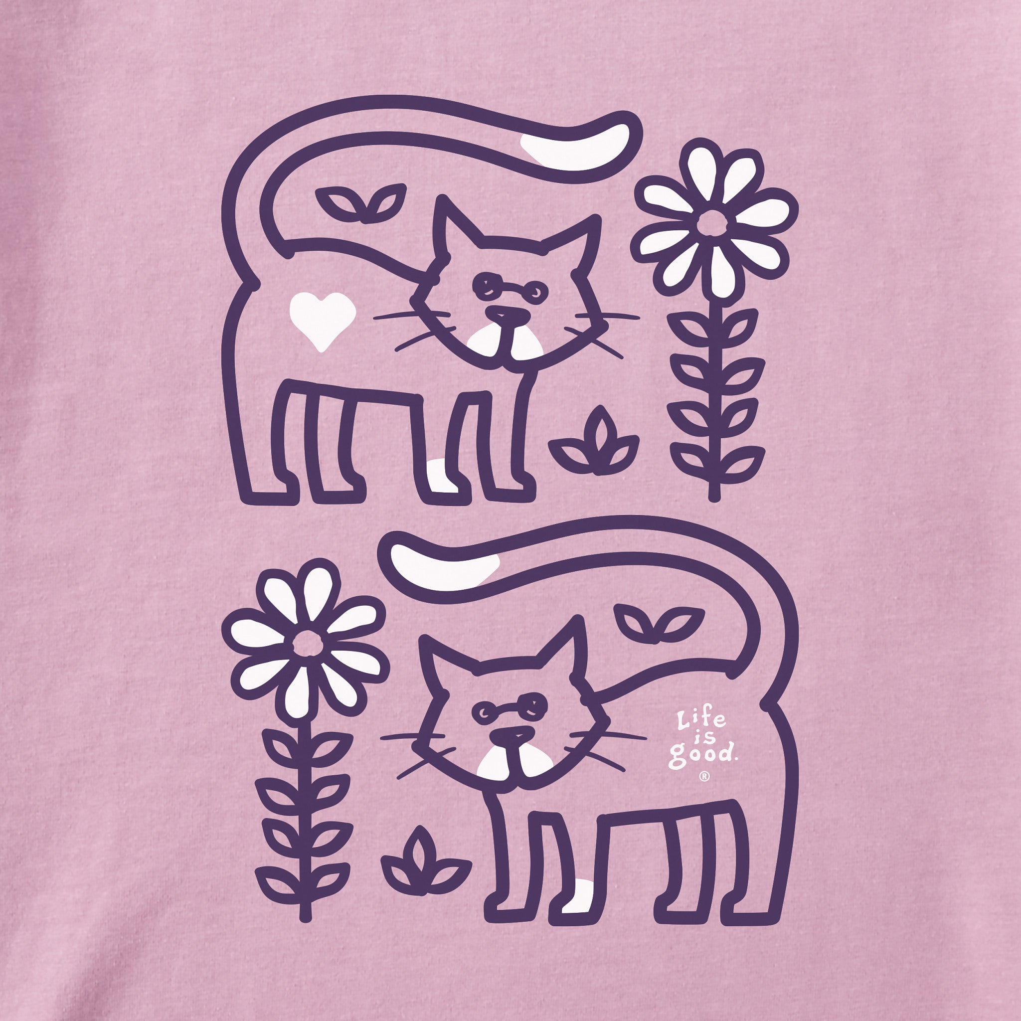 Women's Al Daisy Short Sleeve Crusher Tee