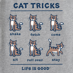 Men's Tabby Al Cat Tricks Short Sleeve Crusher Tee