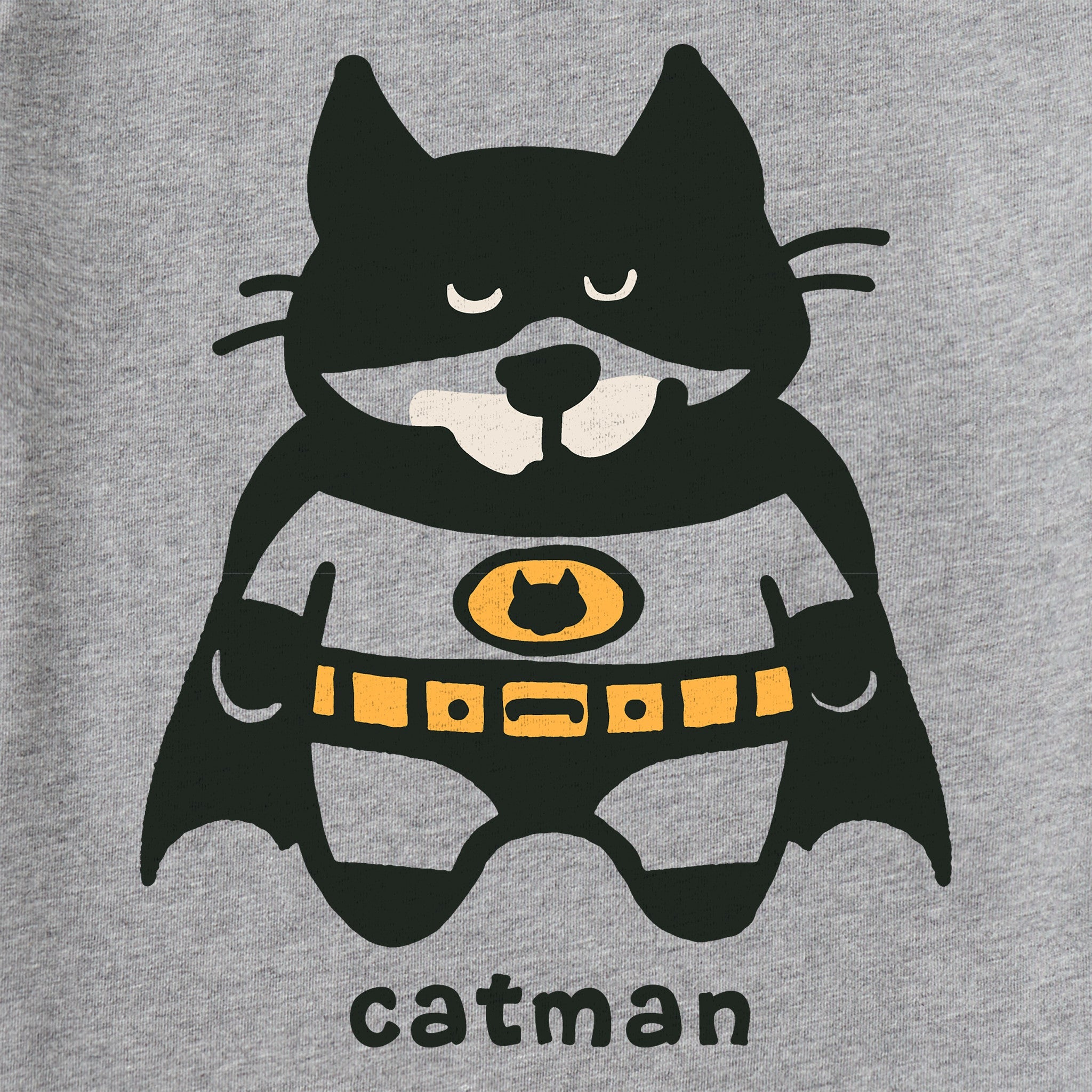 Kids Catman Al Short Sleeve Crusher Tee