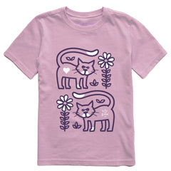 Kids Al Daisy Short Sleeve Crusher Tee