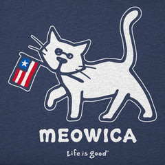 Kids Al Meowica Short Sleeve Crusher Tee