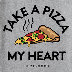 Men's Pizza My Heart Short Sleeve Tee