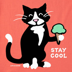 Kids Stay Cool Tuxedo Al Short Sleeve Crusher Tee