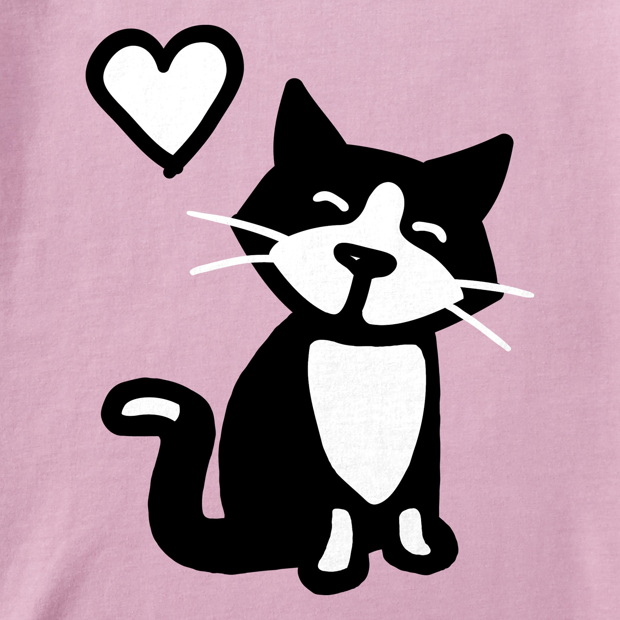 Kids Tuxedo Al w Heart Short Sleeve Crusher Tee