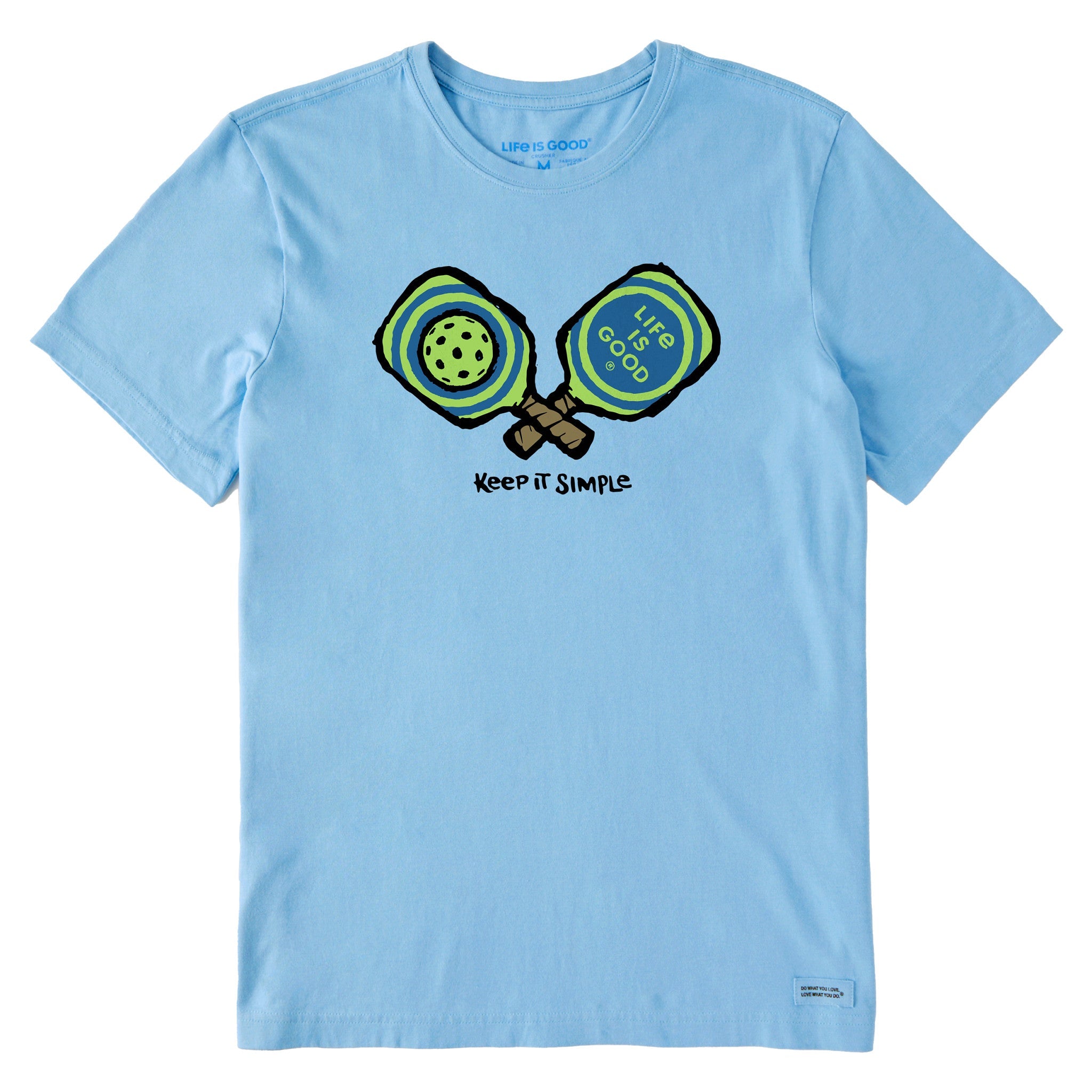 Men's Keep It Simple Pickleball Short Sleeve Crusher Tee