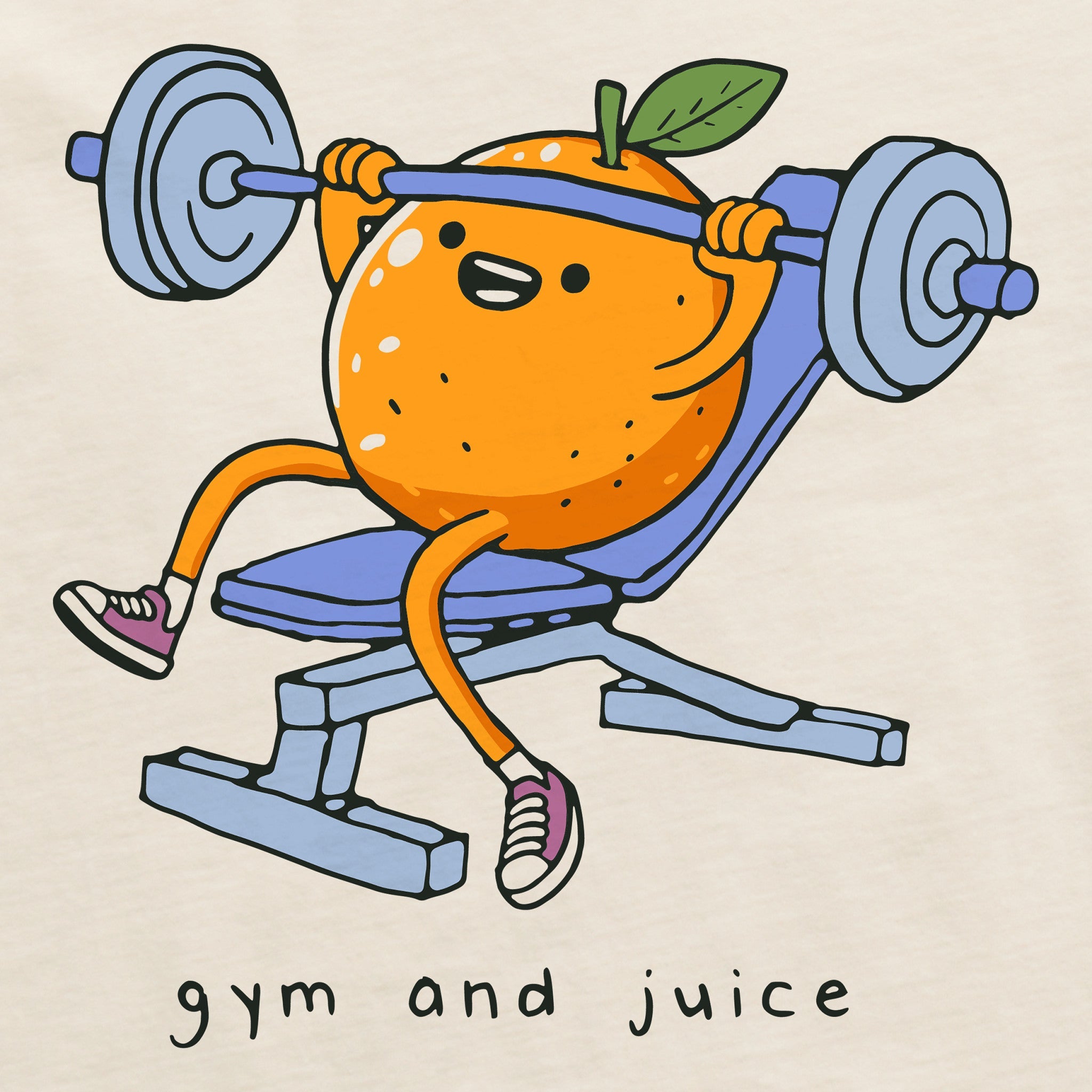 Women's Gym & Juice Short Sleeve Crusher Boxy Tee
