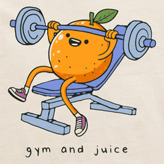 Women's Gym & Juice Short Sleeve Crusher Boxy Tee
