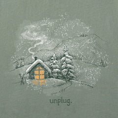 Women's Finline Unplug Ski Camp Short Sleeve Crusher Tee