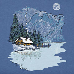 Men's Winter View Short Sleeve Crusher Tee