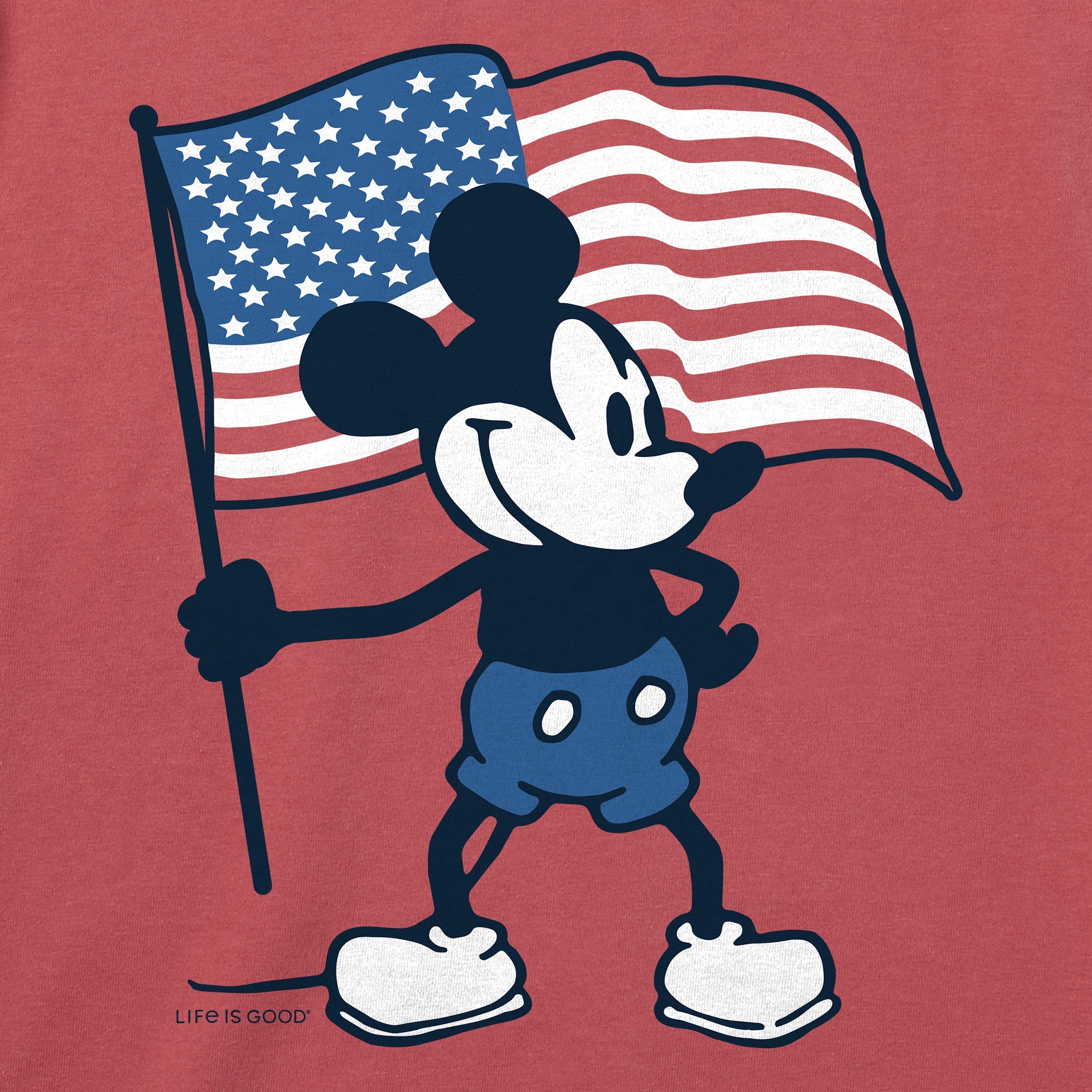 Women's Americana Steamboat Willie Short Sleeve Tee