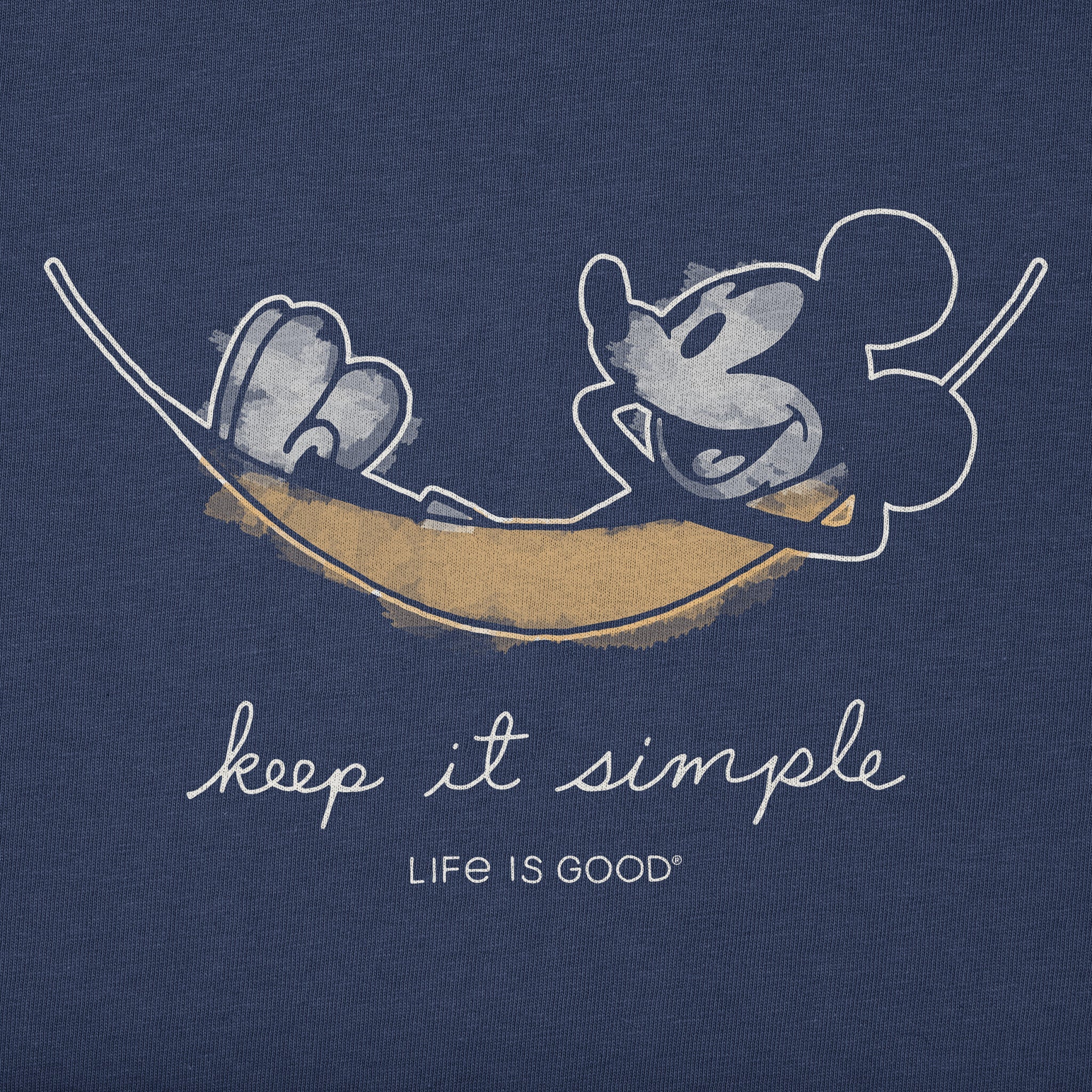 Men's Steamboat Willie Hammock Short Sleeve Tee