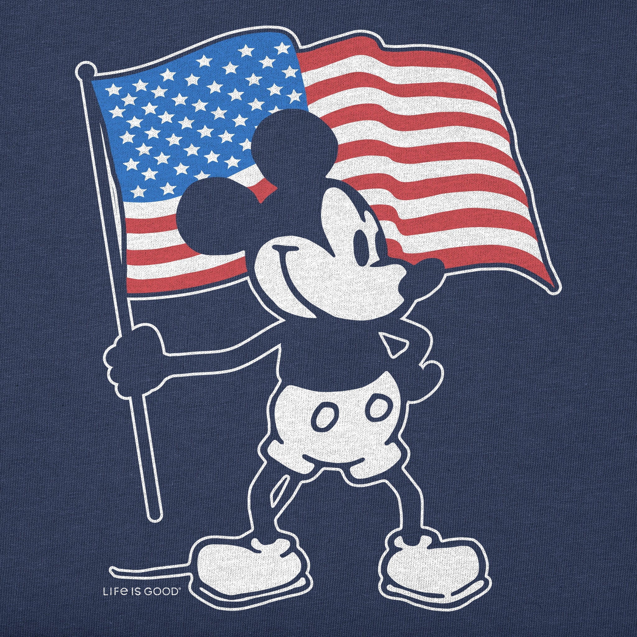 Men's Americana Steamboat Willie Short Sleeve Tee