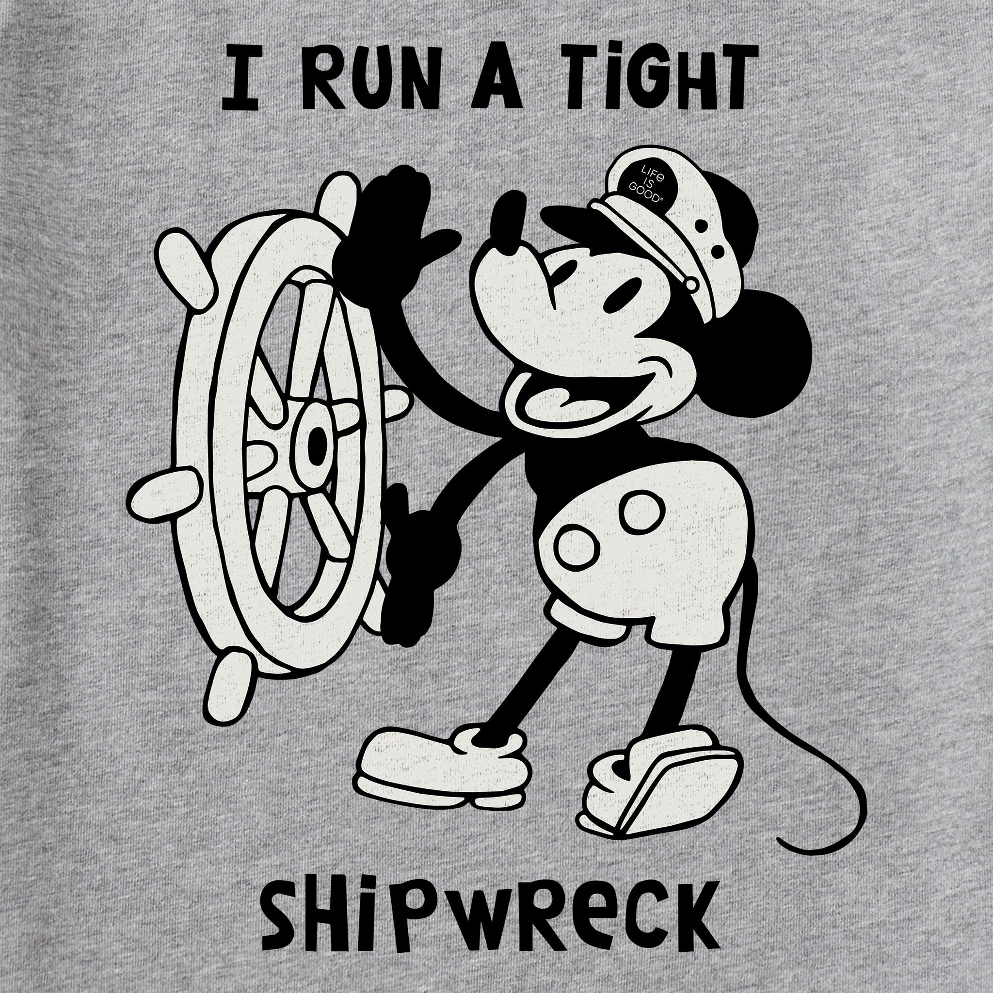 Men's Willie Tight Shipwreck Short Sleeve Tee