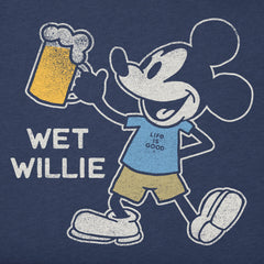 Men's Steamboat  Wet Willie Short Sleeve Crusher Tee