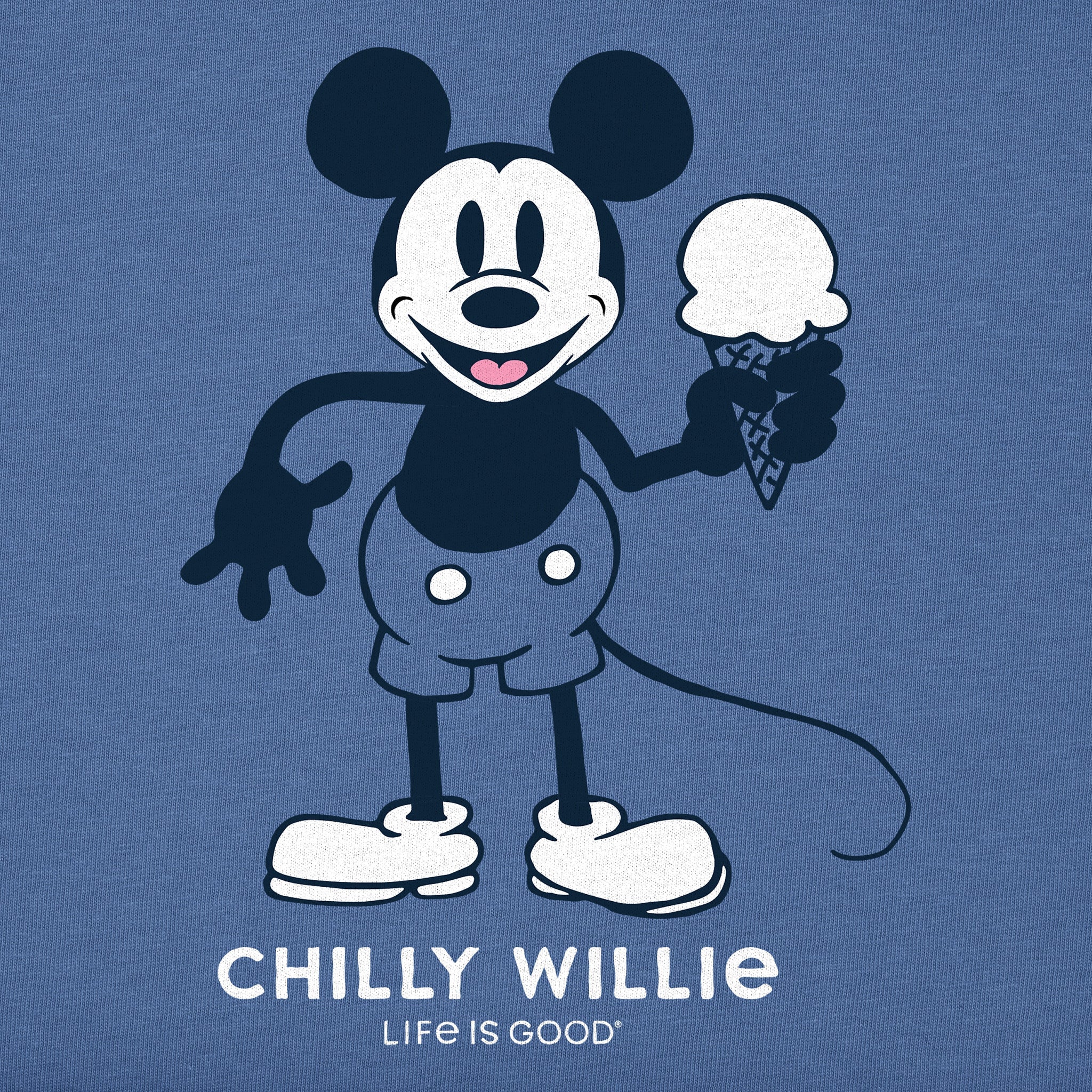 Women's Chilly Willie Short Sleeve Crusher Vee