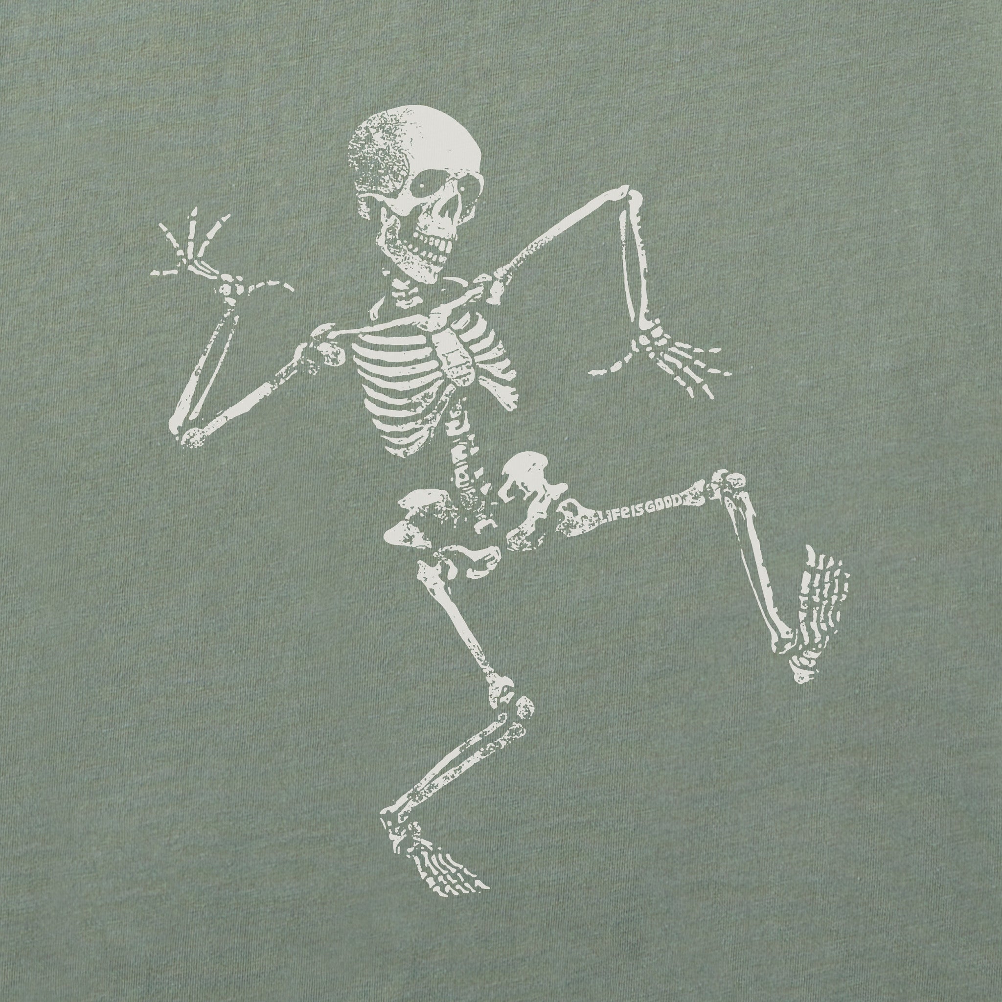 Men's Skeleton Dance Short Sleeve Crusher Tee