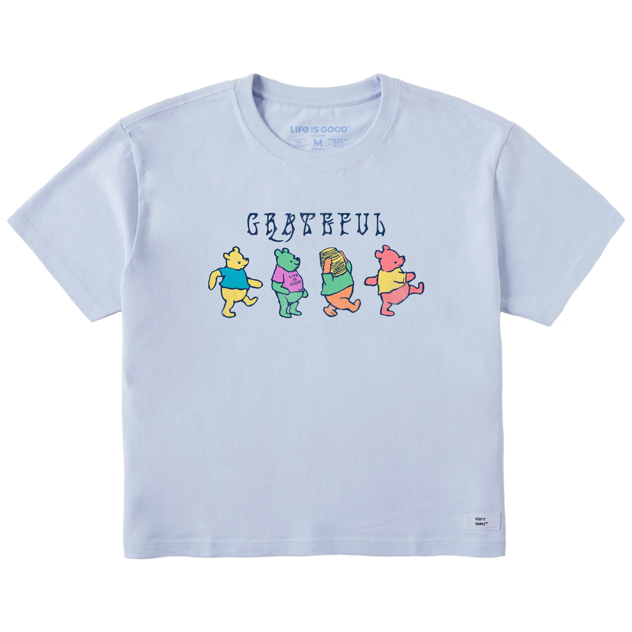 Women's Grateful Winnies Short Sleeve Crusher Boxy Tee