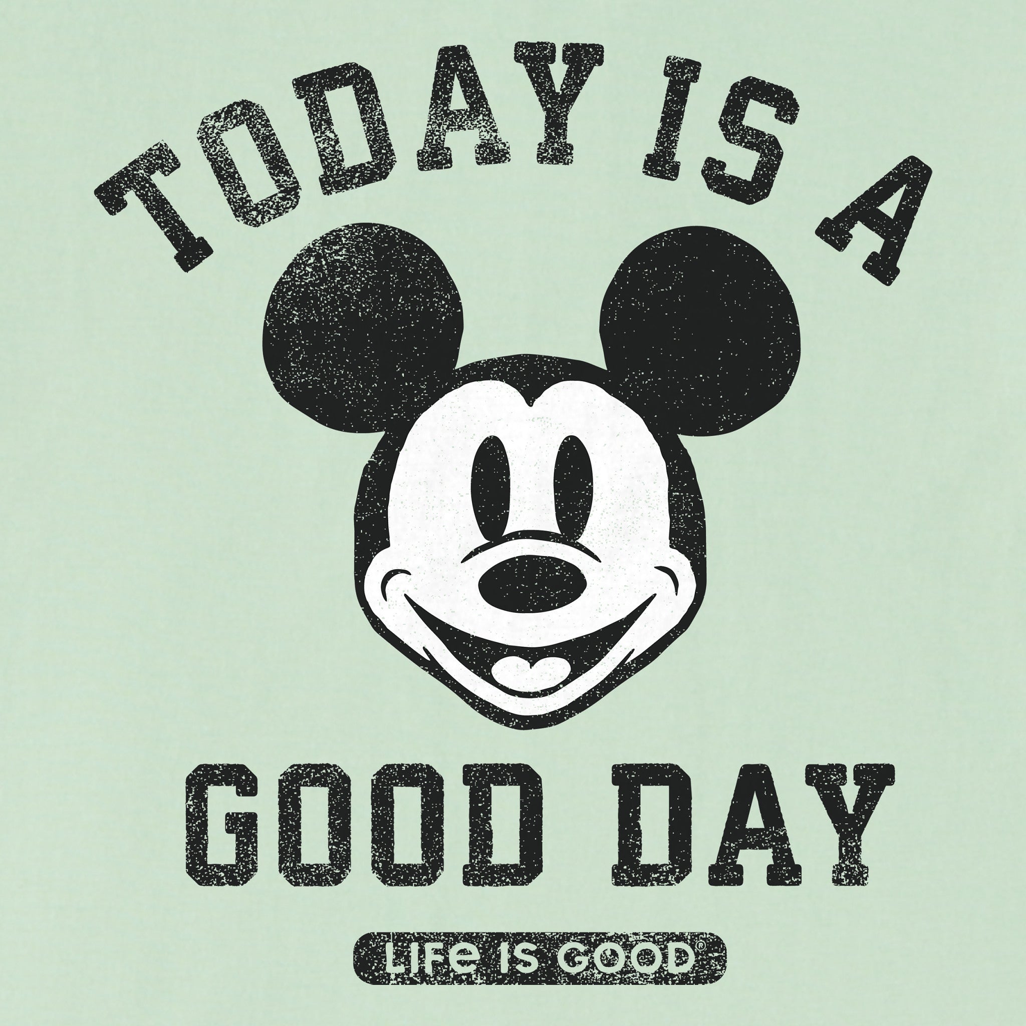 Kids Steamboat Willie Good Day Short Sleeve Crusher Tee
