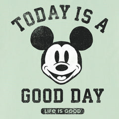 Kids Steamboat Willie Good Day Short Sleeve Crusher Tee