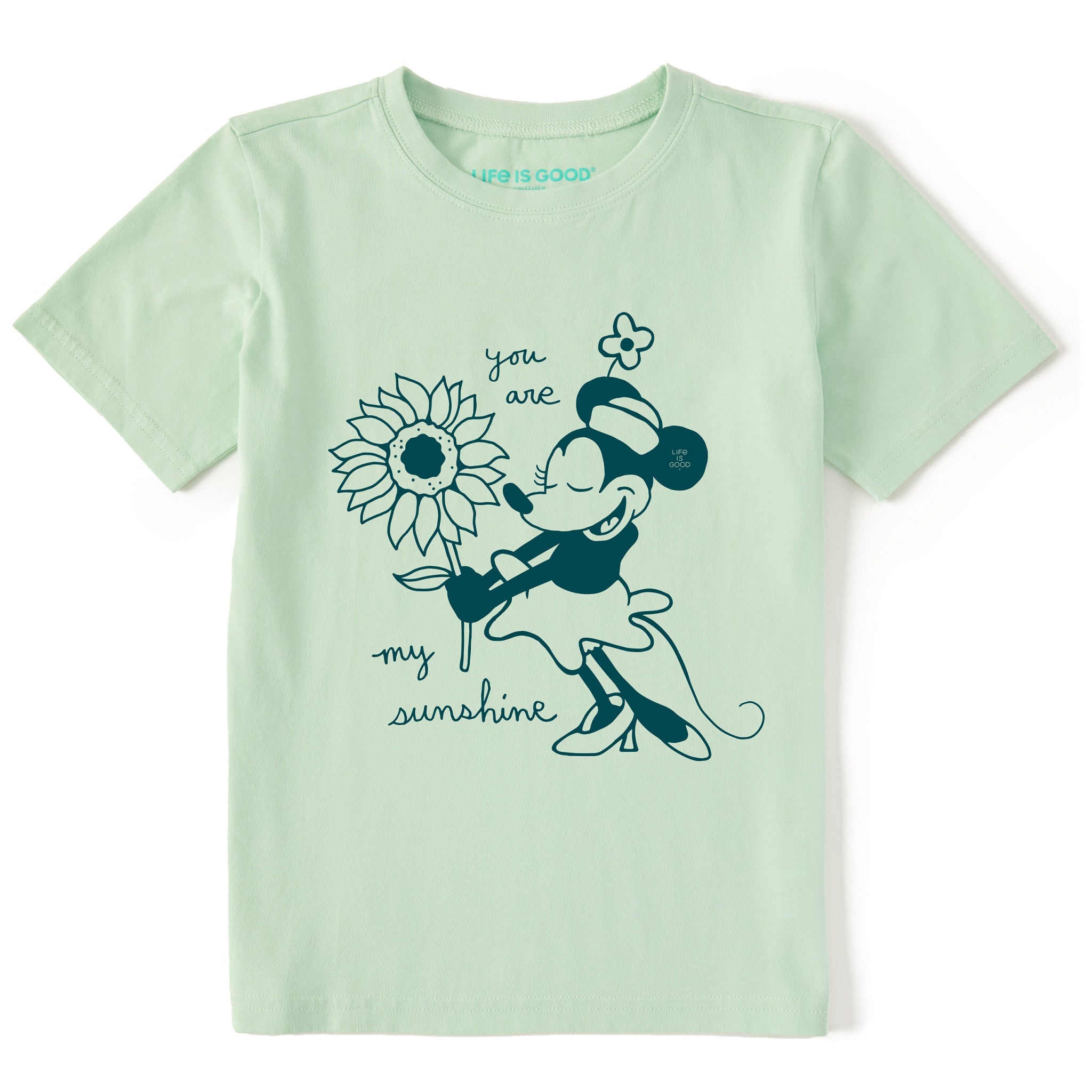 Kids Miss Steamboat Willie My Sunshine Short Sleeve Crusher Tee