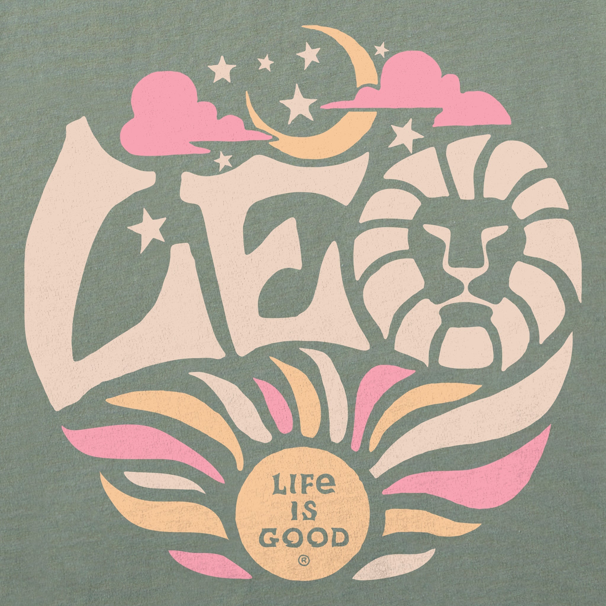 Women's Leo Zodiac Vibes Short Sleeve Crusher Boxy Tee
