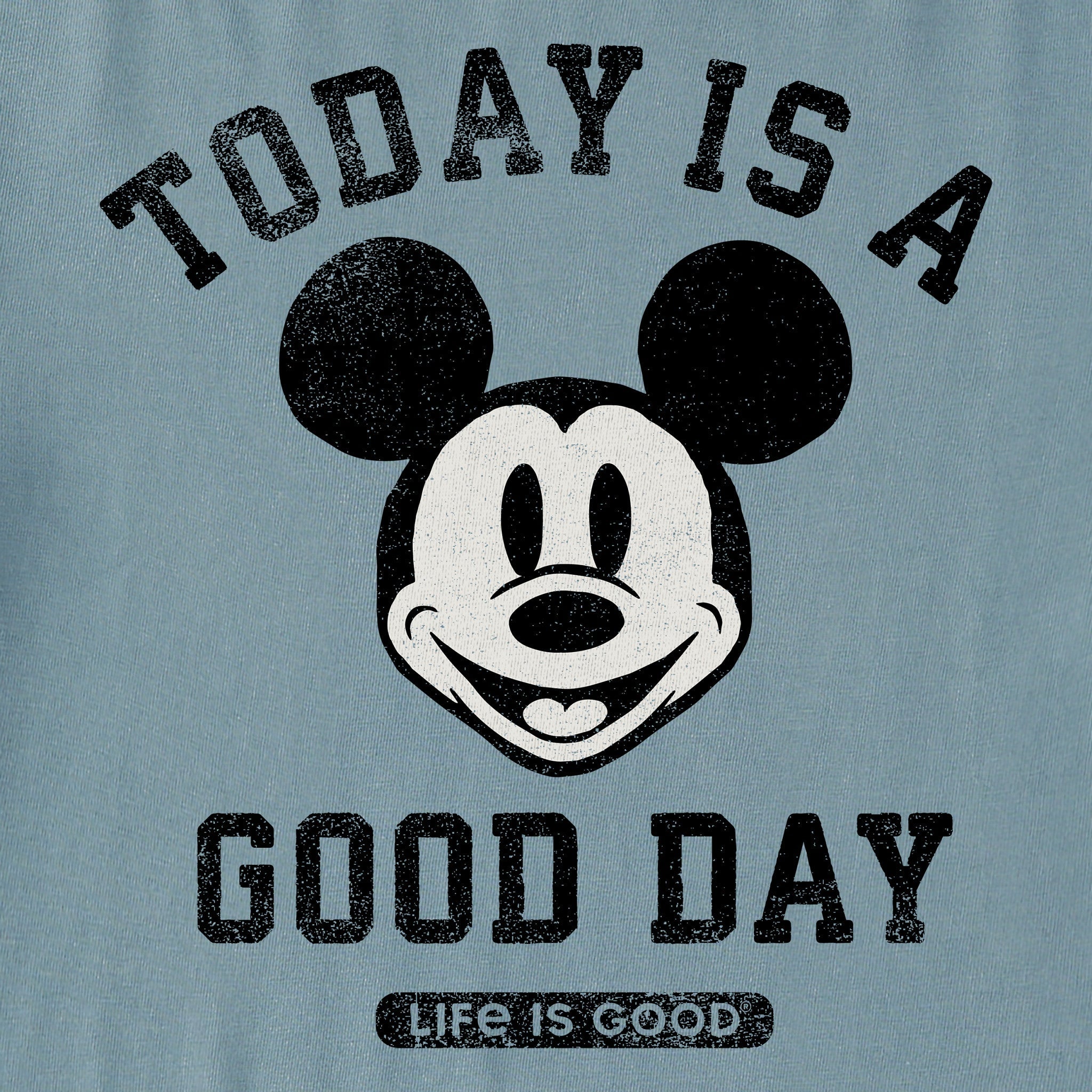 Men's Steamboat Willie Good Day Simply True Fleece Hoodie