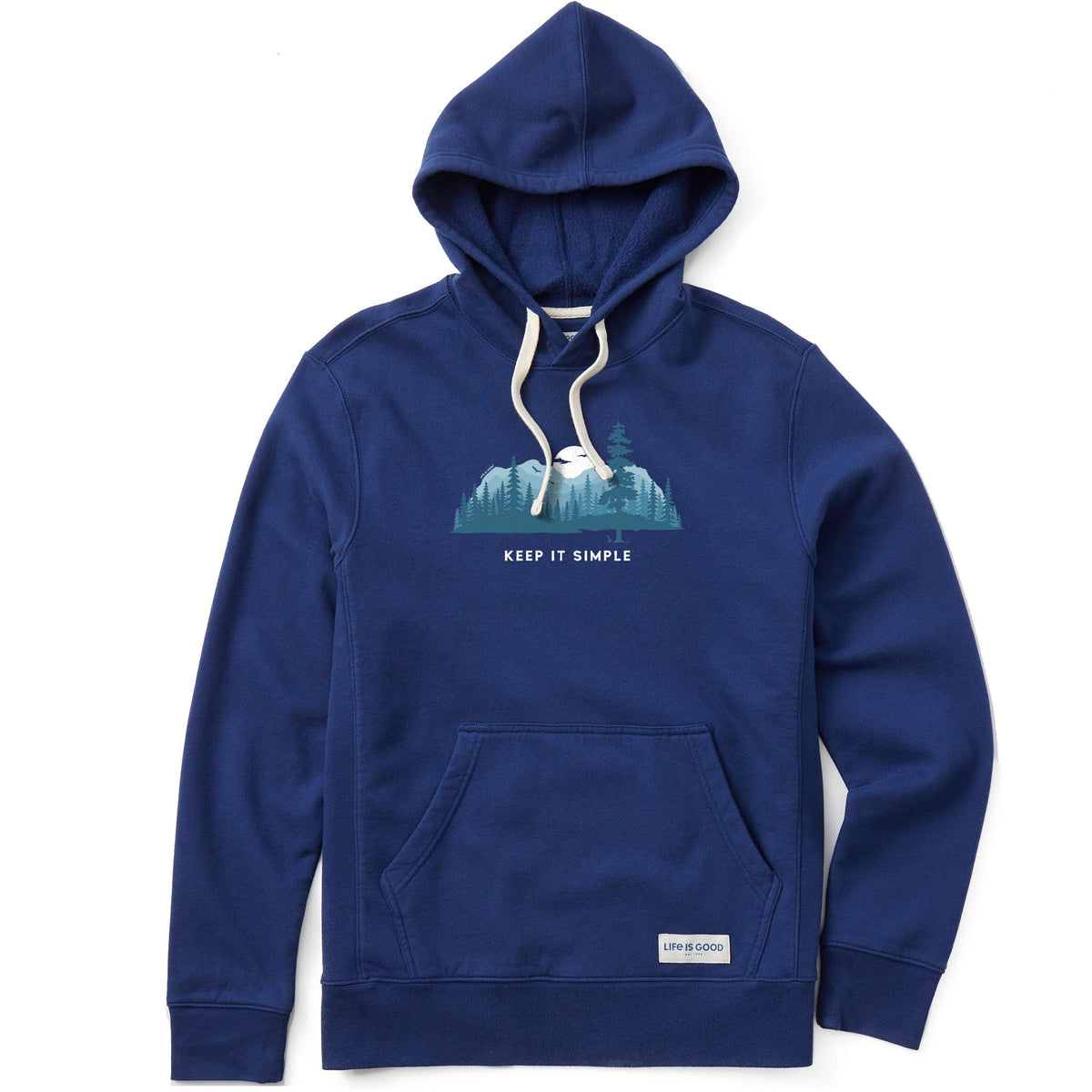 Men's Keep it Simple Evergreen Silo Simply True Fleece Hoodie