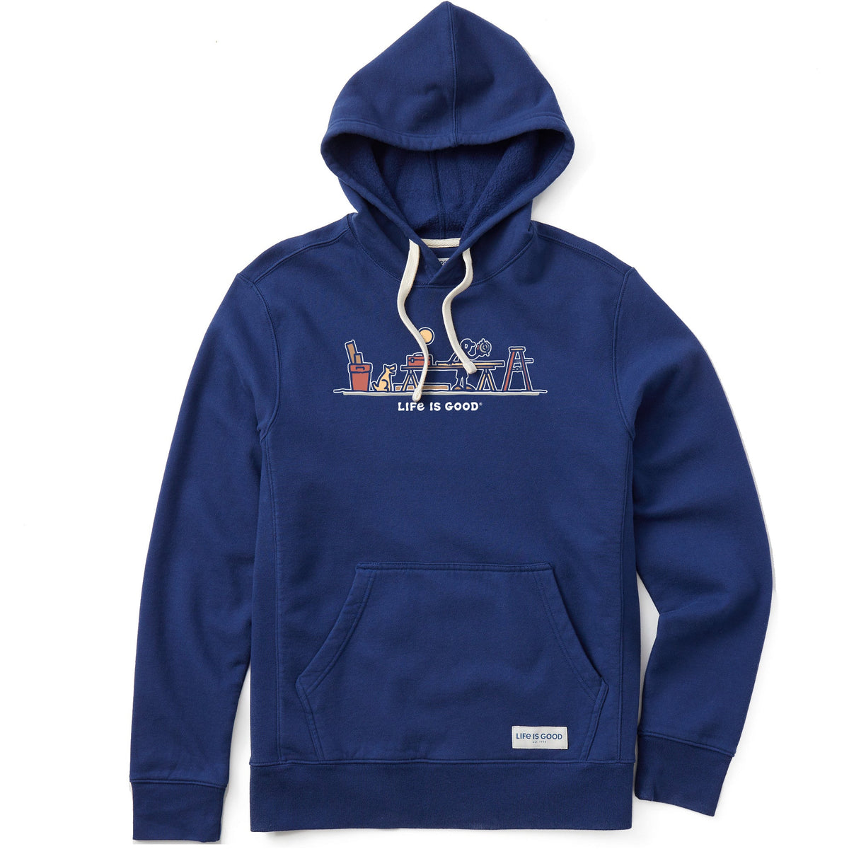Men's Rocket & Jake Woodwork Vista Simply True Fleece Hoodie