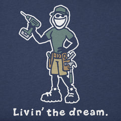 Men's Jake Livin the Dream Simply True Fleece Hoodie