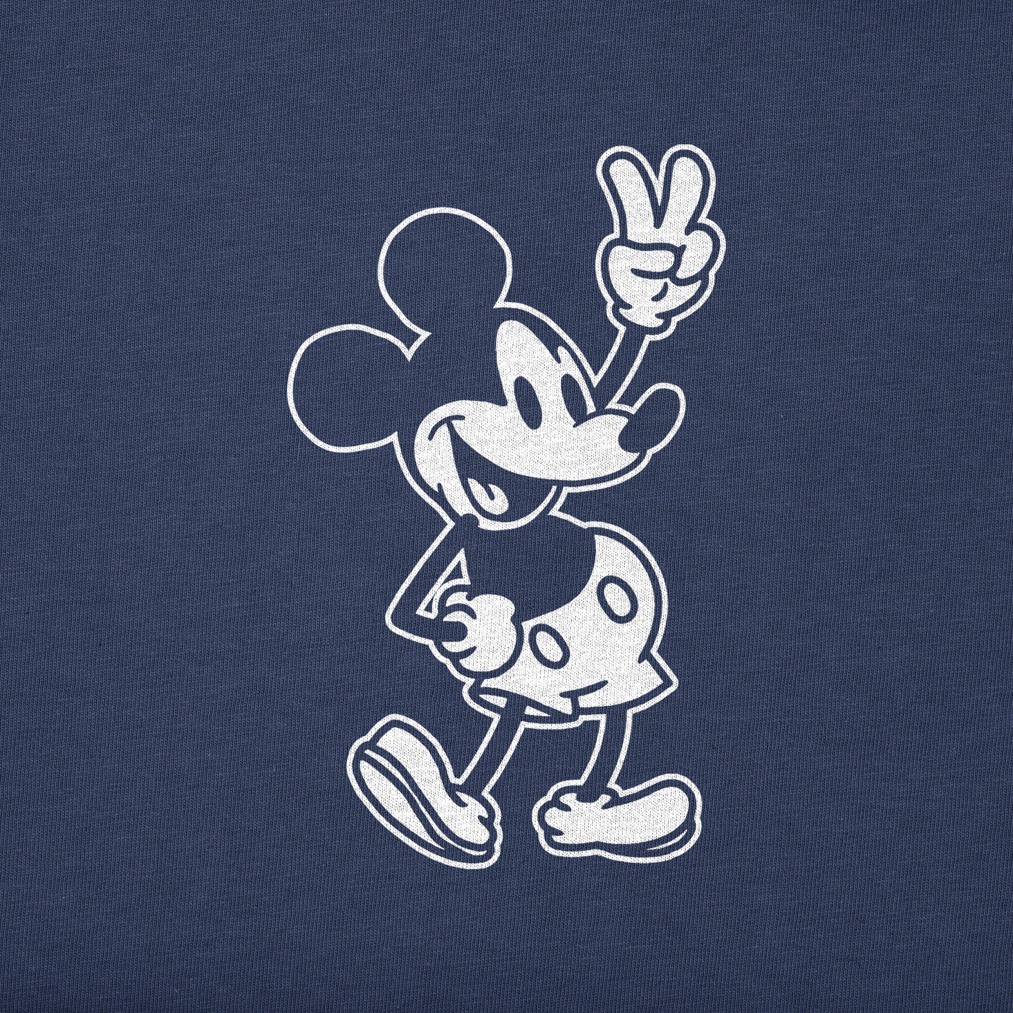 Men's Steamboat Willie Peace Mini Simply True Fleece Crew