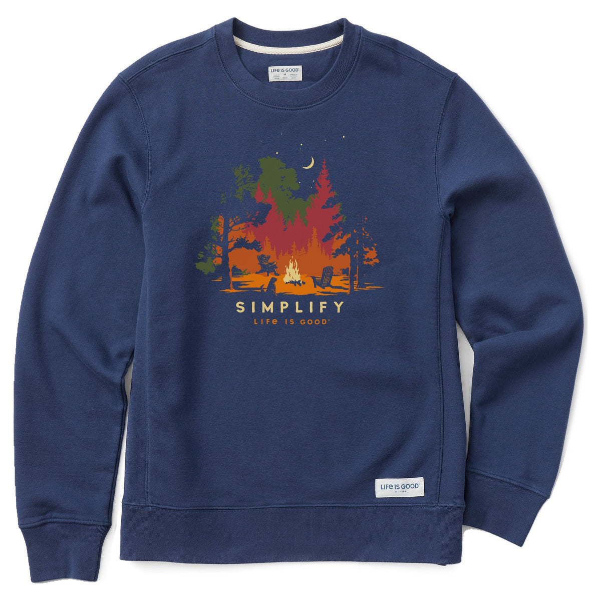 Men's Simplify Campfire Simply True Fleece Crew