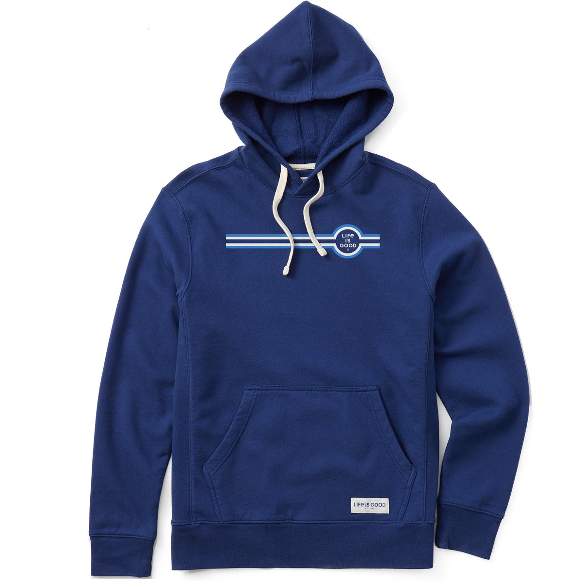 Men's Stripe LIG Coin Simply True Fleece Hoodie