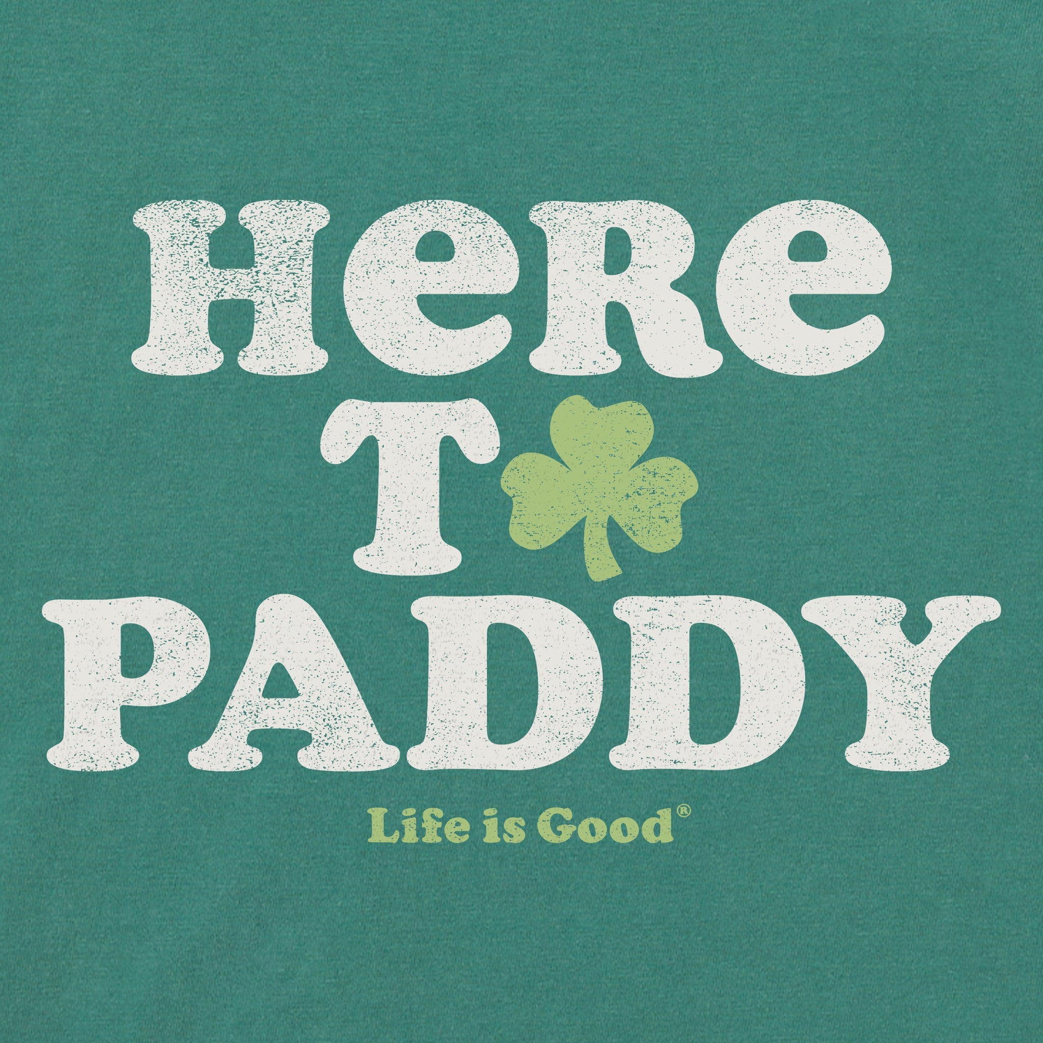 Women's Cooper Here to Paddy Clover Short Sleeve Crusher Tee