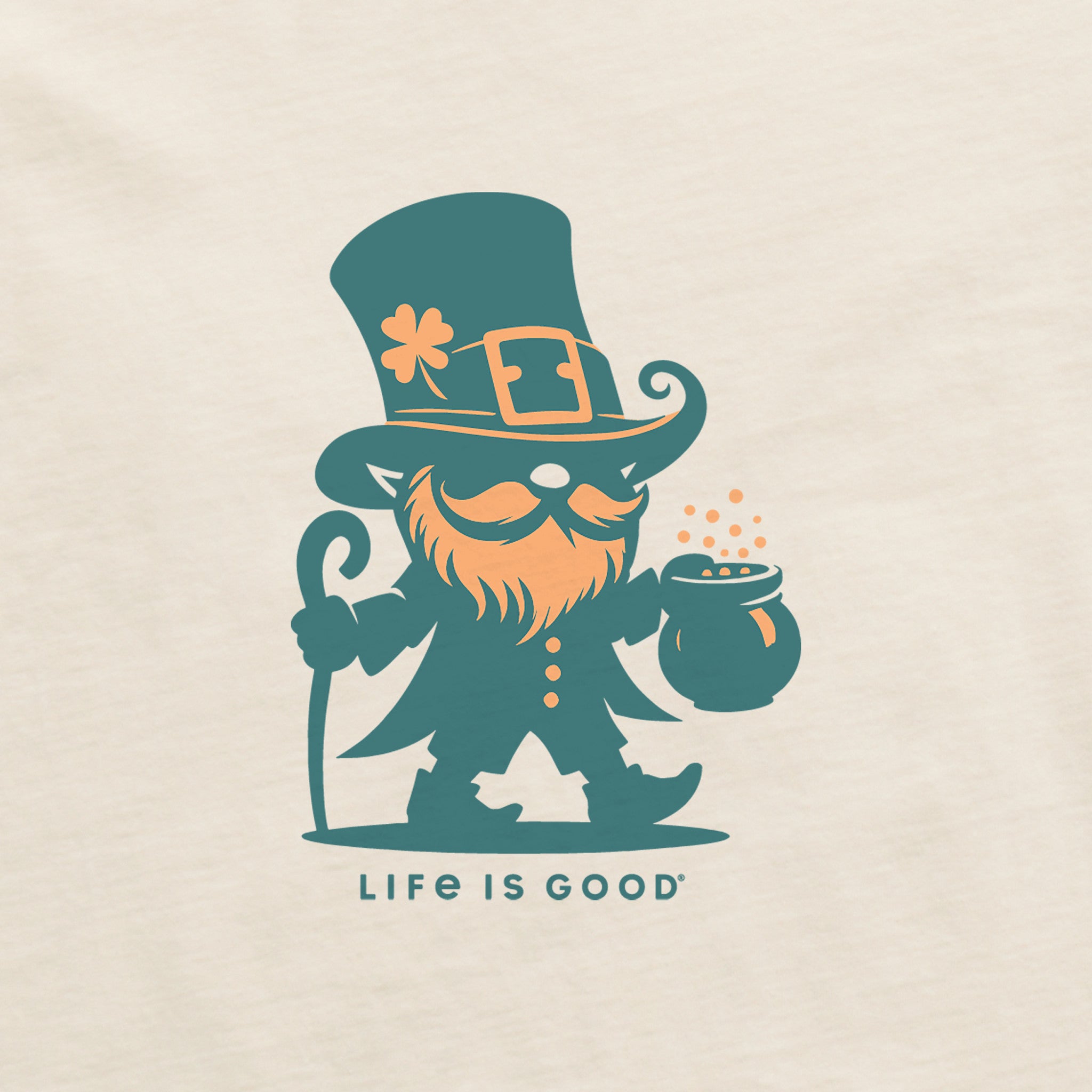 Women's Irish Leprechaun Short Sleeve Crusher Tee