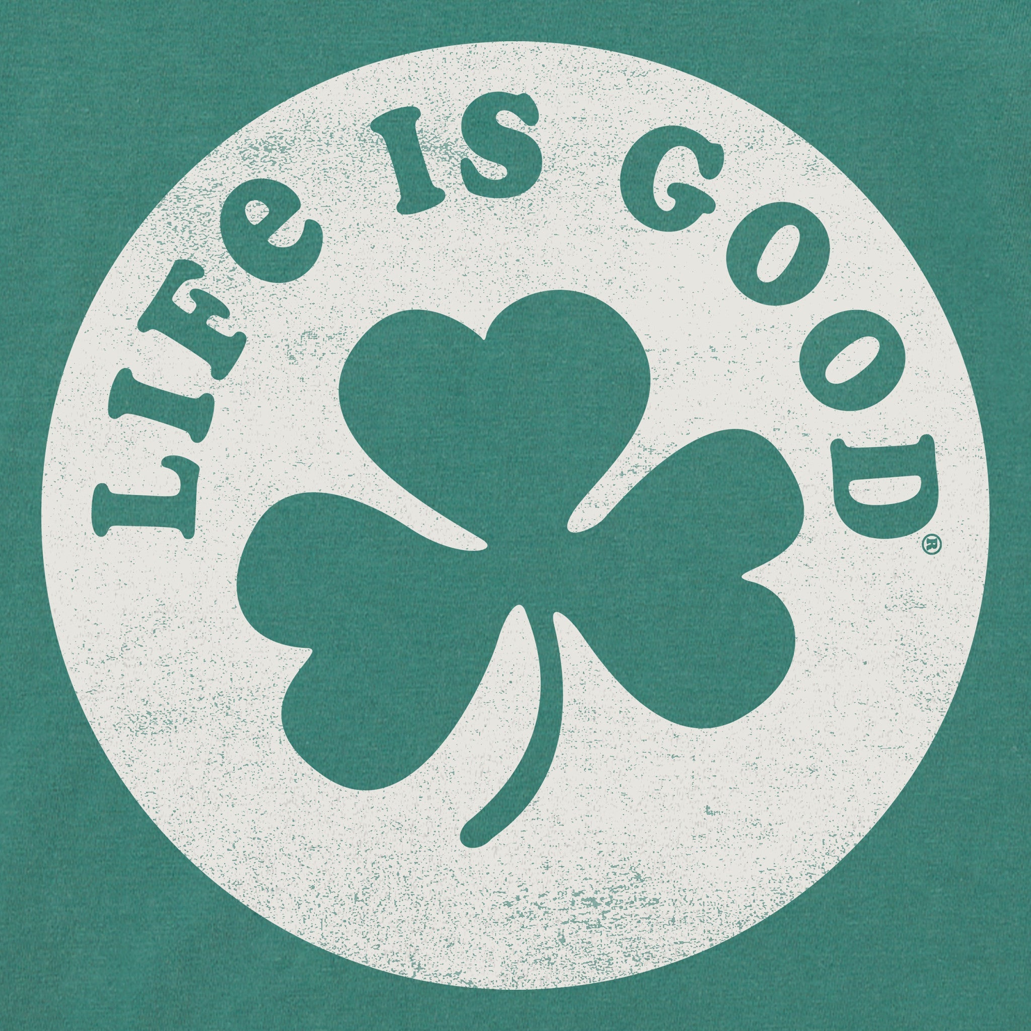 Women's Clover Coin Short Sleeve Crusher Tee