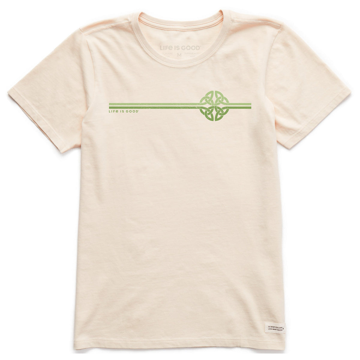 Women's Celtic Stripe Short Sleeve Crusher Tee