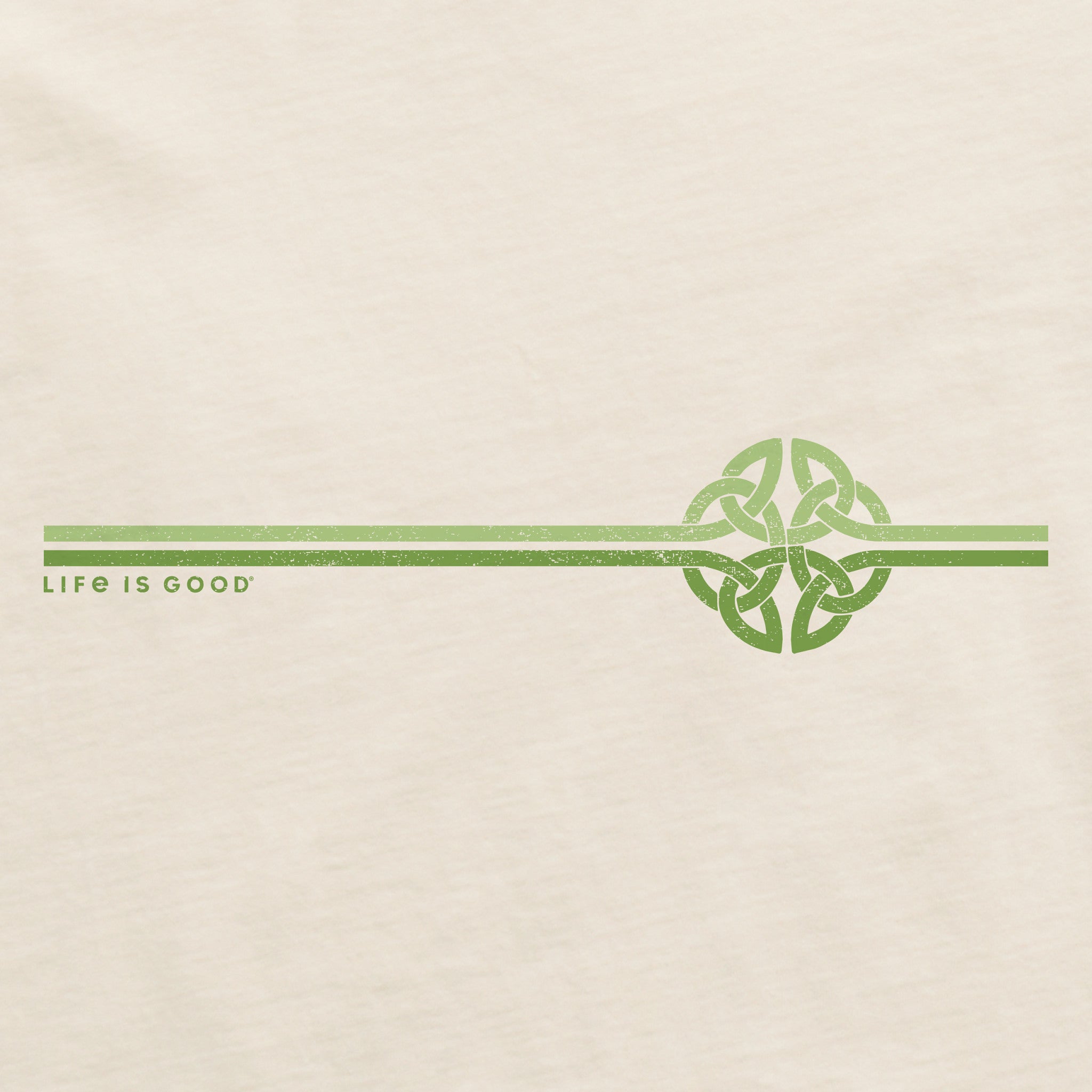 Women's Celtic Stripe Short Sleeve Crusher Tee