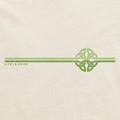 Women's Celtic Stripe Short Sleeve Crusher Tee