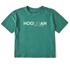 Women's HooLIGan Short Sleeve Crusher Boxy Tee