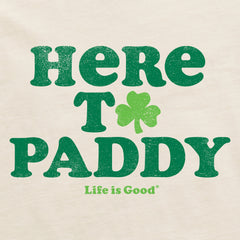 Women's Cooper Here to Paddy Clover Short Sleeve Crusher Boxy Tee
