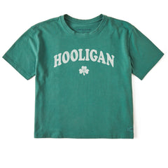 Women's Hooligan Clover Short Sleeve Crusher Boxy Tee
