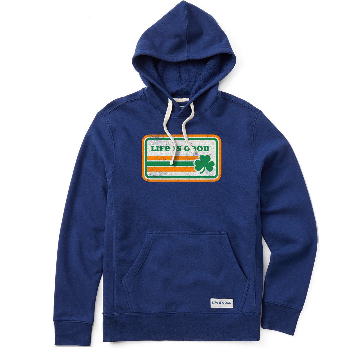 Men's Stripe Clover Simply True Fleece Hoodie