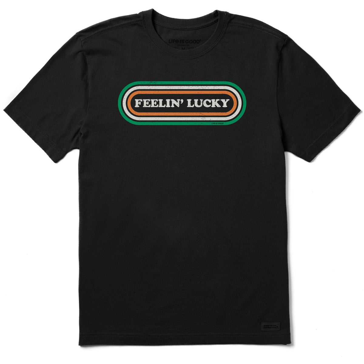 Men's Feelin' Lucky Stripey Pill Short Sleeve Tee